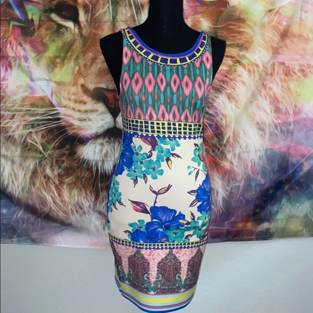 **Size S** Peachpuff bodycon dress